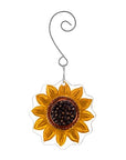 Sunflower Fused Glass Ornament