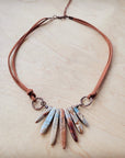 AQUA TERRA Leather Cord Necklace 231E