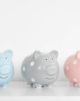 Polka Dot Piggy Bank