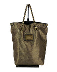 Louis Vuitton Metallic Jacquard double Jeu Soft Gold Tote