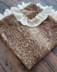 Doe Print Teether Blanket