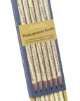 Shakespearean Insults Pencil Set