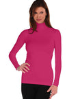Tees By Tina Long Sleeve Mock Neck Turtleneck (800MN)