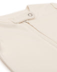 finn + emma Organic Cotton Ivory Footie