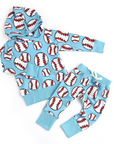 Gigi and Max Bambino Baseball Hoodie Set