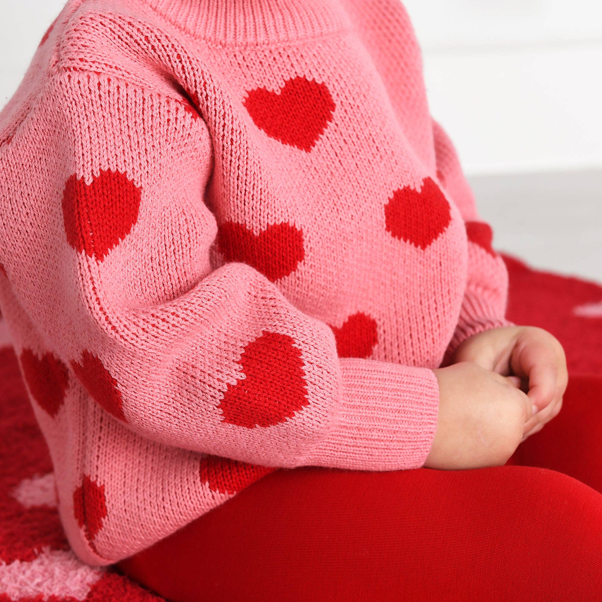 Gigi and Max Liv Heart Sweater