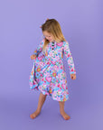 Pippa Floral Tutu Dress Bambo Valentines Day Outfit