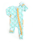 Gigi and Max Bailey Bunny Ruffle Zip