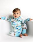 French Terry Bamboo Two Piece Hoodie Set Everest Mountain
