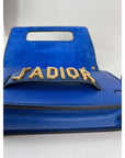 Dior CD J'adior Blue Flap Leather Shoulder Bag