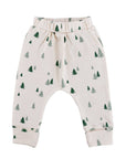 Finn + Emma Organic Cotton Cuffed Winter Trees Lounge Pants