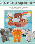 Bearington Baby Noah's Ark 5 Piece Bath Time Set