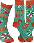 Lovin' Grandma Life Socks