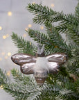 Silver Glass Insect Ornament