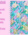 Lilly Pulitzer Aqua La Vista Notebook