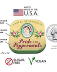 Jane Austen Pride and Peppermints Breath Mints