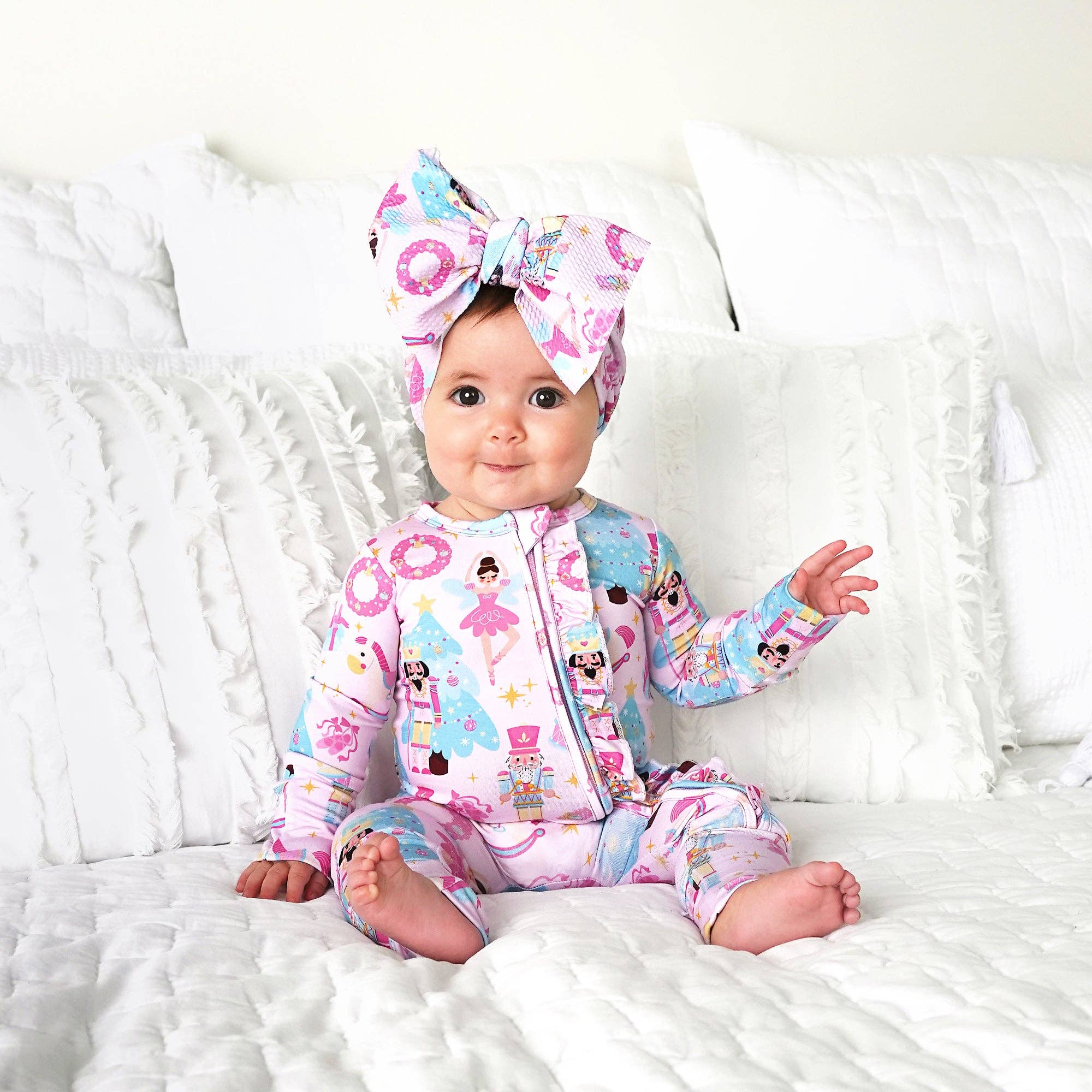 Gigi and Max Natalie Nutcracker Clip Bow