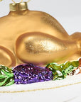 Glass Turkey Ornament