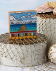 The Ocean Is Calling Block Sign