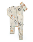 Bamboo Baby Pajama Sleepies Little Baby Zip Arlo