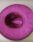 CUSTOM Hand-Painted Cowgirl Western Boho Hat A123
