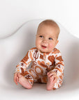 Bamboo Baby Pajama Sleepies Little Baby Zip Waylon