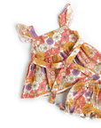 Girl Baby Clothes Dress Two Piece Lakehouse Set Amara