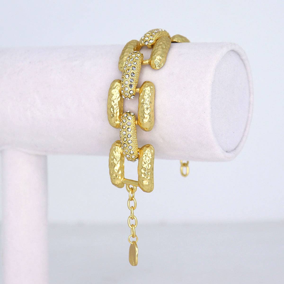Karine Sultan Pave Line Bracelet
