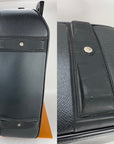Louis Vuitton Pegase 60 Ardoise Taiga Rolling suitcase carry on Luggage pre owned