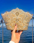 Mary Frances Golden Rule Crossbody Handbag