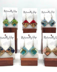Fused Glass Earrings