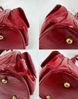 Isabella Fiore Red Patent Leather Hand bag