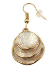 Three Circles Layered Earrings