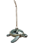 Glass Sea Turtle Ornament