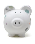 Pastel Polka Dot Piggy Bank