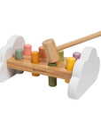 Montessori Hammer Bench & Wooden Pounding Toy for Toddlers