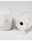 Embossed Beach Salt And Pepper Shakers