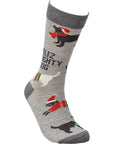 Feliz Naughty Dog Christmas Socks