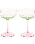 Lilly Pulitzer Coupe Glass Set