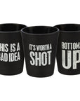 Bottoms Up Shot Glasses Set