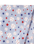 Grand Slam Baseball Bamboo Stroller Blanket for Baby