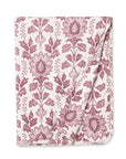 Floral Tapestry Stroller Blanket - Soft Bamboo Baby Throw