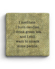 Smack People - Marble Coaster