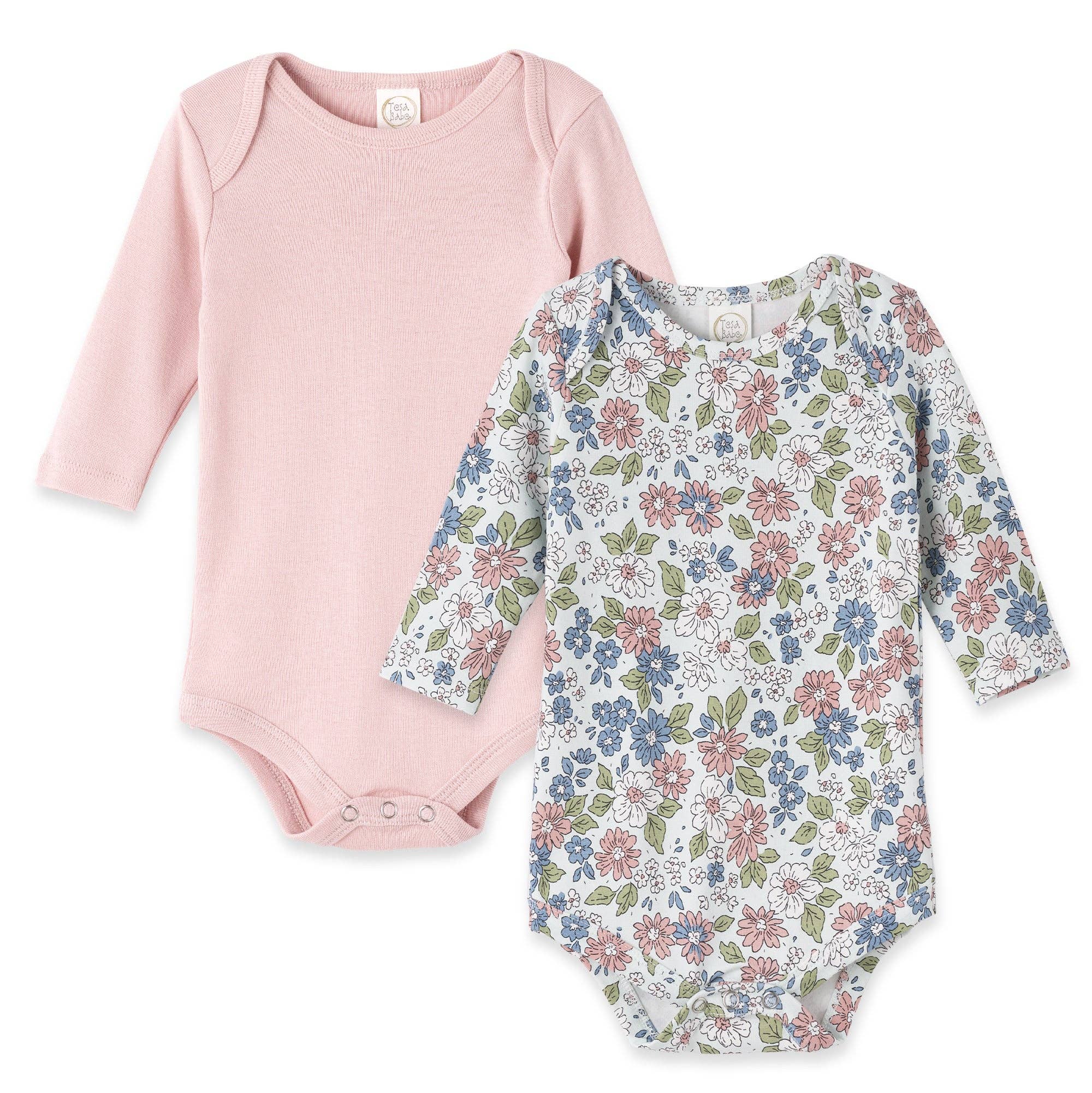 Tesa Babe Floral Bodysuit Set