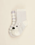 Marshmallow Bear Crew Socks