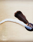 **Turkey & Long White Feather Hat Band (Band Only) 983q