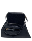 YVES SAINT LAURENT Lou Camera Matelasse Black Suede Crossbody Bag