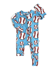 Bamboo Baby Pajama Sleepies Little Baby Zip Bambino