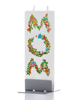 Flatyz Mom Floral Letters Candle