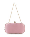 Pink Retro Jeweled Evening Bag